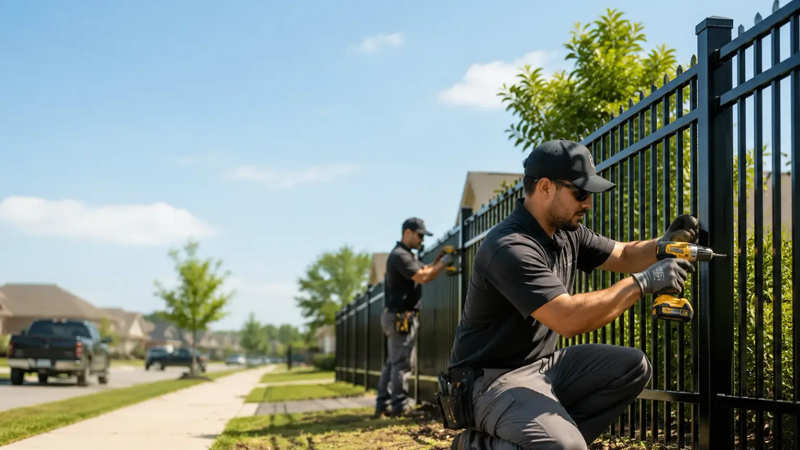 Metal Fence Installation in Cressey, CA